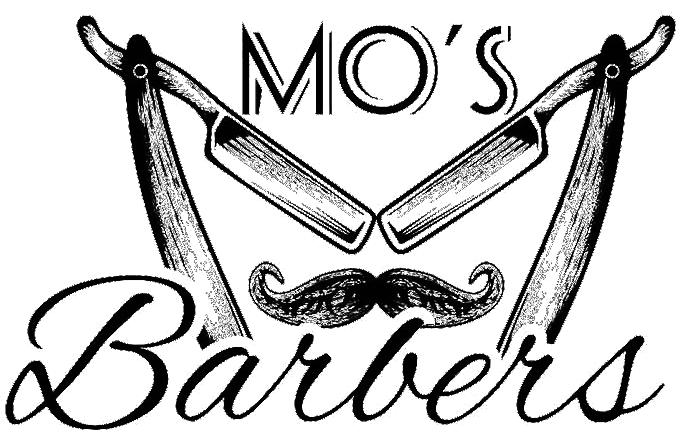 Mos Barbers Derby Logo Black